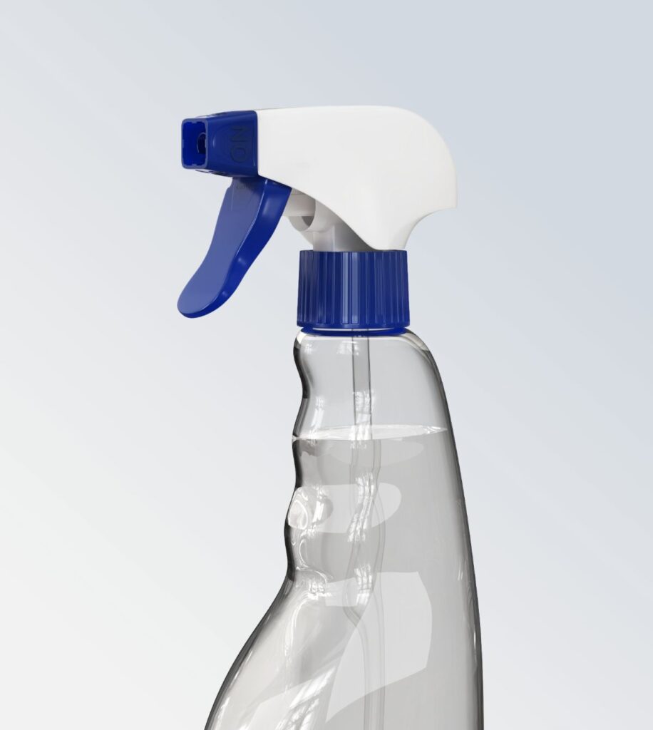 Canyon Minerva T-22, all-plastic pre-compression consumer trigger sprayer